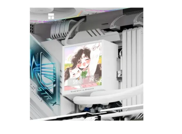 ქულერი THERMALRIGHT Peerless Vision 360 ARGB WHITE CPU Universal Cooler, 4 image