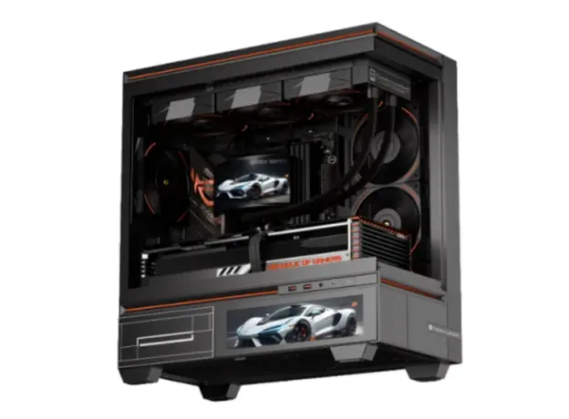 ქულერი THERMALRIGHT Rainbow Vision 360 Turbo ARGB BLACK CPU Universal Cooler, 2 image