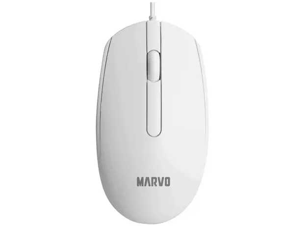 მაუსი MARVO MS003 WH wired Mouse