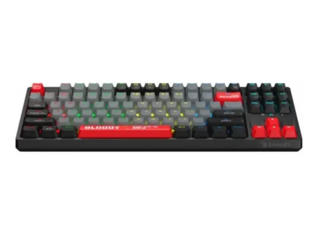კლავიატურა A4Tech Bloody S87 RGB Mechanical Red Plus Switch Keyboard Energy Red, 2 image