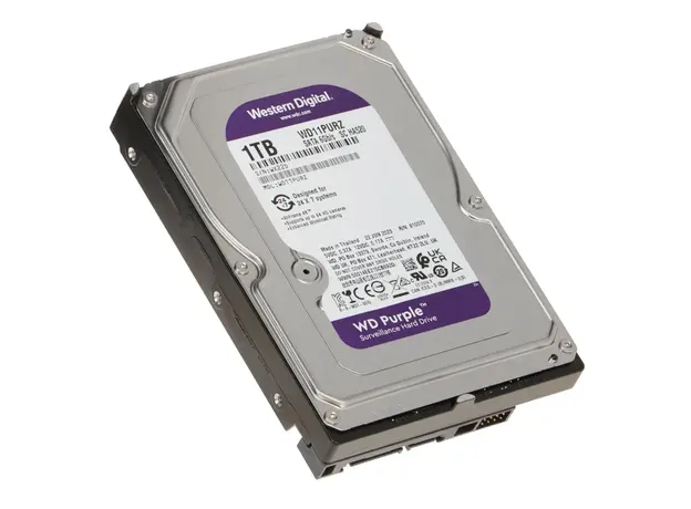 მყარი დისკი Western Digital 1TB PURPLE WD11PURZ, 2 image