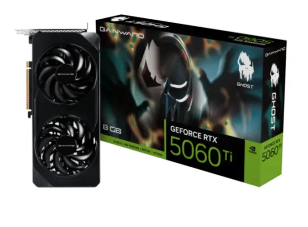 ვიდეო დაფა Gainward RTX5060Ti GHOST 8GB GDDR7 128bit 3-DP HDMI