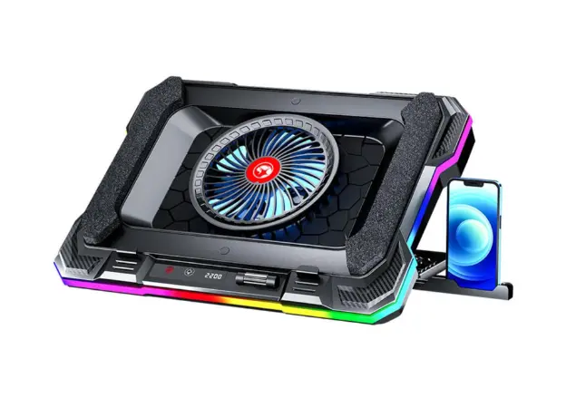 ნოუთბუქის ქულერი MARVO FN-43 Laptop Cooling Stand, 3 image