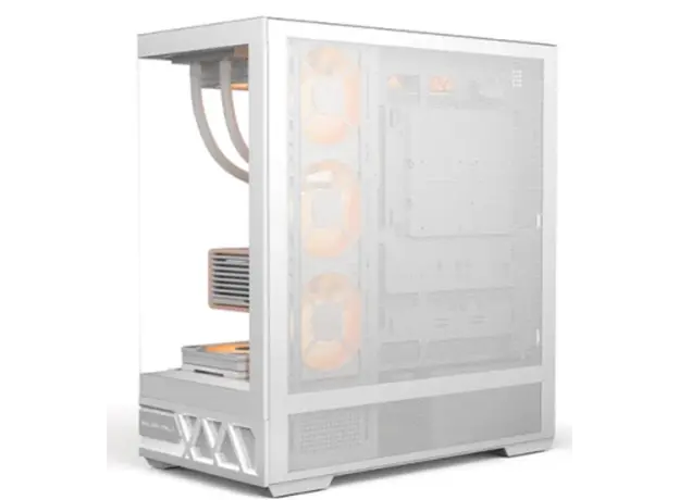 კომპიუტერის ქეისი Golden Field BALANCE WORLD 1 WHITE 7x120mm RGB Fans, 3 image