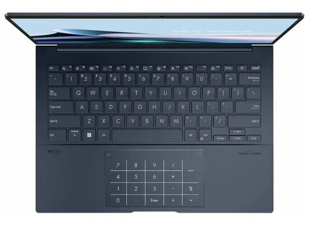 ნოუთბუქი Asus ZenBook UX3405CA-U7512 | Ultra 7 255H | 16GB | 512GB SSD | 14" Touch OLED | WIN11 | Jasper Gray | 90NB14W7-M00MP0, 4 image