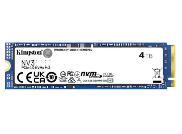 მყარი დისკი Kingston 4000G NV3 M.2 2280 PCIe 4.0 NVMe SSD