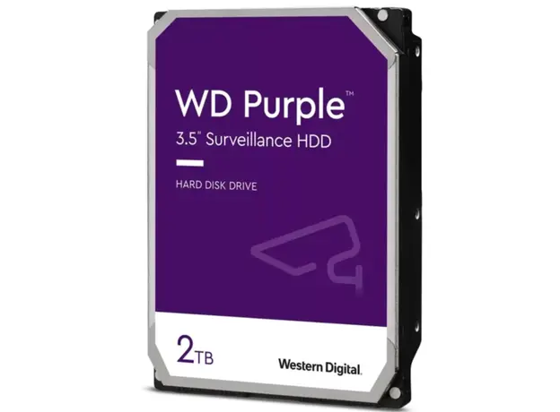 მყარი დისკი HDD WD 2TB PURPLE WD23PURZ