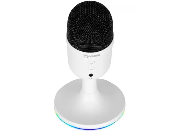 მიკროფონი MARVO MIC-06 WH Wired Microphone, 3 image