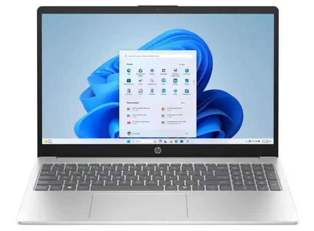 ნოუთბუქი HP 15-FD0113DX | i3-N305 | 8GB | 128GB SSD | 15.6" | WIN11 | Natural Silver | C0CM1UA#ABA