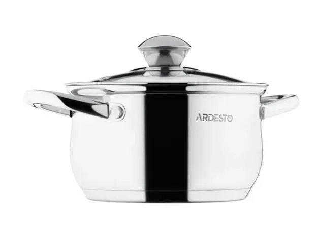 ქვაბების ნაკრები Ardesto Cookware set  Gemini Gourmet Varese, 10 pcs., stainless steel, 2 image