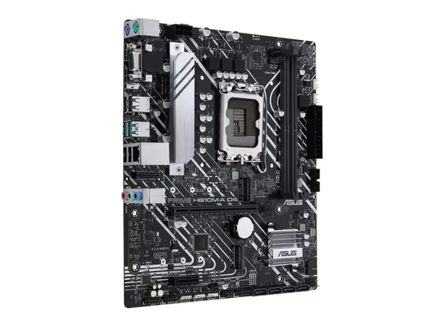 დედა დაფა ASUS PRIME H610M-A D4-CSM s1700 H610 2xDDR4 M.2 HDMI-VGA-DP mATX, 2 image
