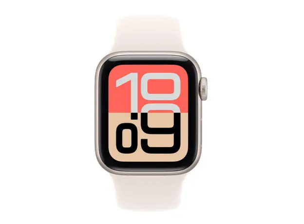 სმარტ საათი Apple Watch SE 3 GPS 40mm Starlight Aluminium Case With Starlight Sport Band MEH54 S/M, 2 image