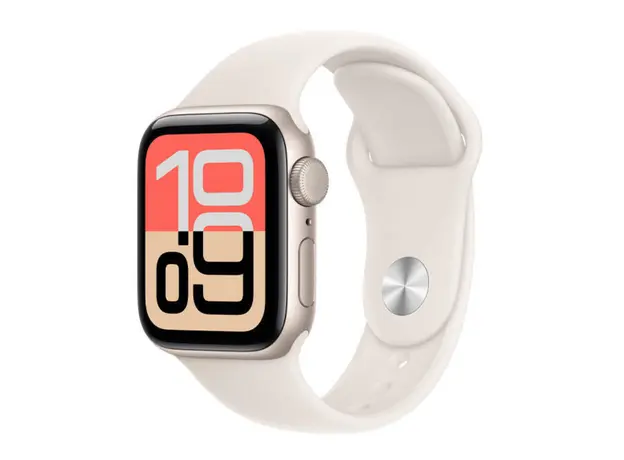 სმარტ საათი Apple Watch SE 3 GPS 40mm Starlight Aluminium Case With Starlight Sport Band MEH54 S/M