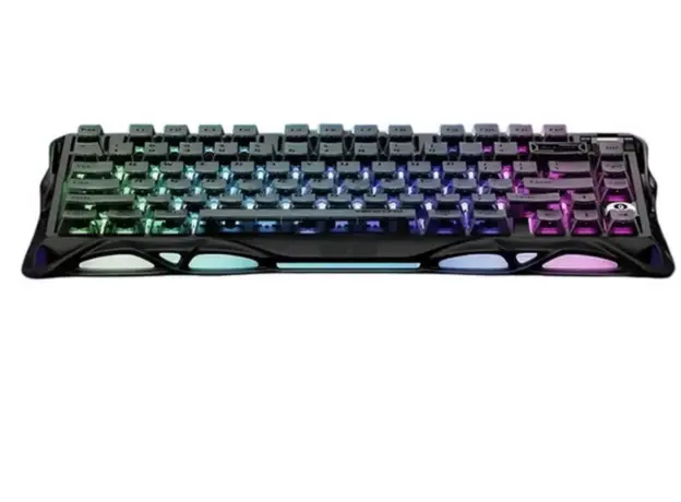 კლავიატურა GravaStar Mercury V75 80keys, Magnetic Jade Pro, 8K, USB-A, RGB, Stealth Black, 2 image