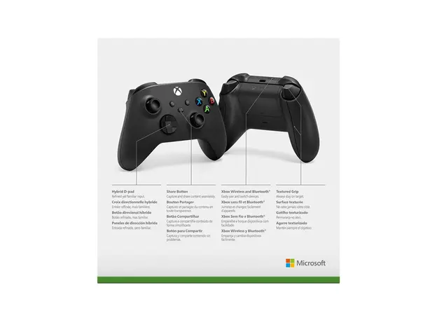 Joystick Microsoft Xbox Series X / S Wireless Controller Carbon Black, 5 image