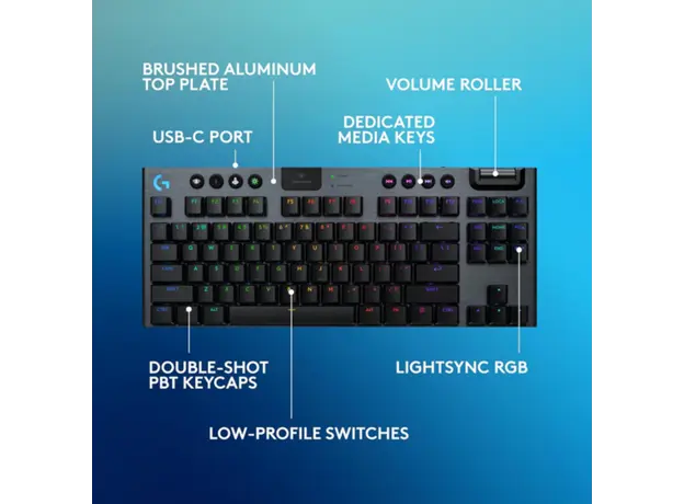 კლავიატურა Logitech Gaming Keyboard G915 X LIGHTSPEED TKL L920-012721, 2 image
