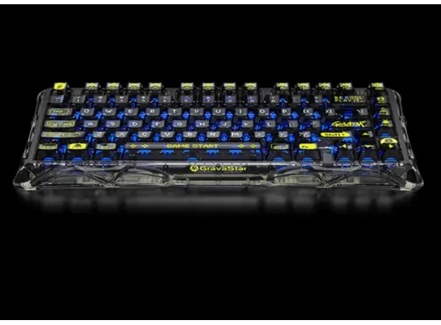 კლავიატურა GravaStar Mercury K1 Lite 75% Wireless Mechanical Gaming Keyboard, 4 image