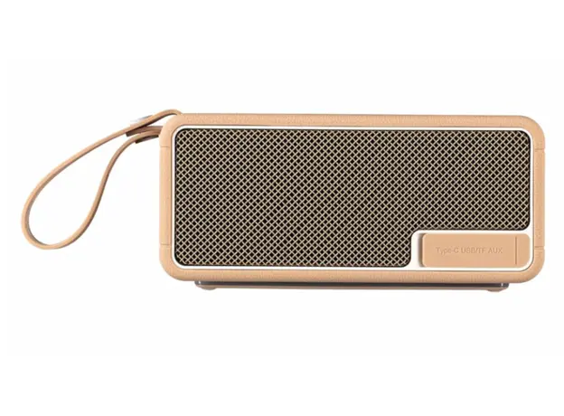 დინამიკი 2E SoundLegend 80W, BT 5.3, TWS, FLAC, MP3, WAV, EQ, Power Bank, IPX6, RGB, Brown, 3 image