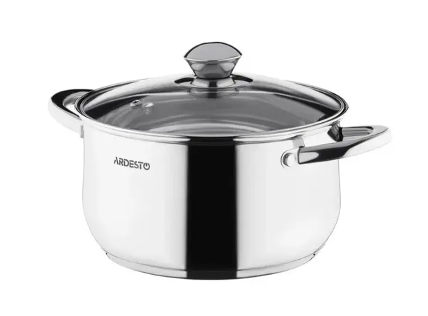 ქვაბების ნაკრები Ardesto Cookware set  Gemini Gourmet Varese, 10 pcs., stainless steel, 5 image