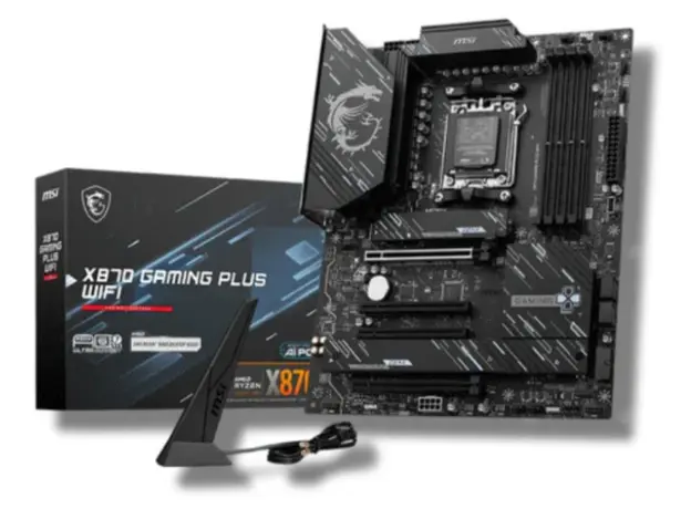 დედა დაფა ASUS Motherboard TUF GAMING B850M-PLUS II sAM5 B850 4xDDR5 M.2 HDMI DP mATX