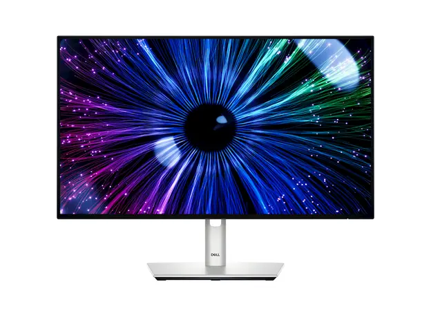 მონიტორი Dell 210-BKJF UltraSharp U2424HE, 23.8", Monitor, FHD, IPS, HDMI, USB, USB-C, RJ45, DP, Silver