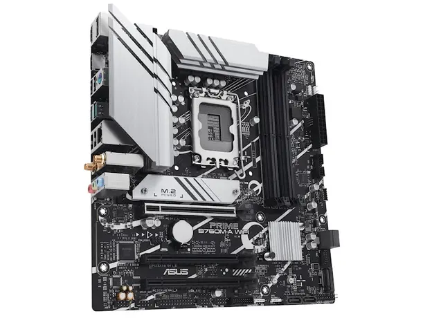 დედა დაფა Asus 90MB1CX0-M1EAY0 PRIME B760M-A WIFI, LGA 1700, DDR4, 128GB, 2 image