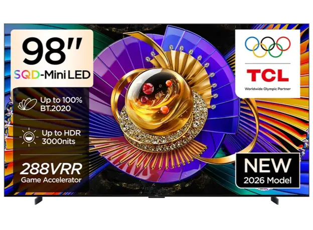 ტელევიზორი TCL 98C7L 4K Google TV; Airplay2;  144Hz