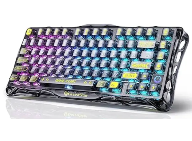 კლავიატურა GravaStar Mercury K1 Lite 75% Wireless Mechanical Gaming Keyboard