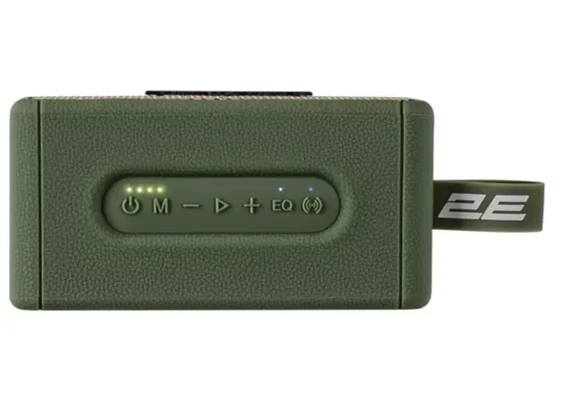 დინამიკი 2E SoundLegend Mini 40W, BT 5.3, TWS, FLAC, MP3, WAV, EQ, Power Bank, IPX6, Green, 3 image