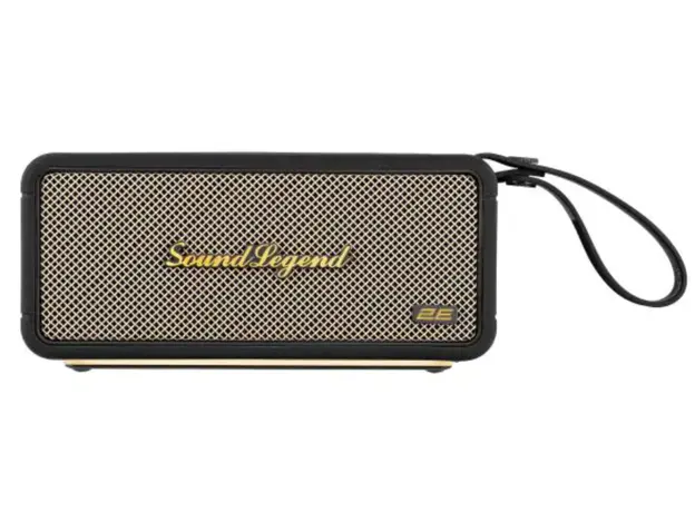 დინამიკი 2E SoundLegend 80W, BT 5.3, TWS, FLAC, MP3, WAV, EQ, Power Bank, IPX6, RGB, Black