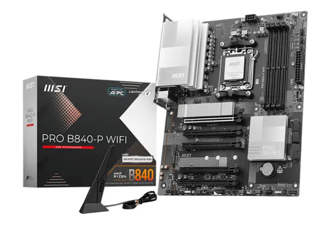 დედა დაფა MSI Motherboard B840 GAMING PLUS WIFI sAM5 B840 4xDDR5 M.2 HDMI WiFi BT ATX