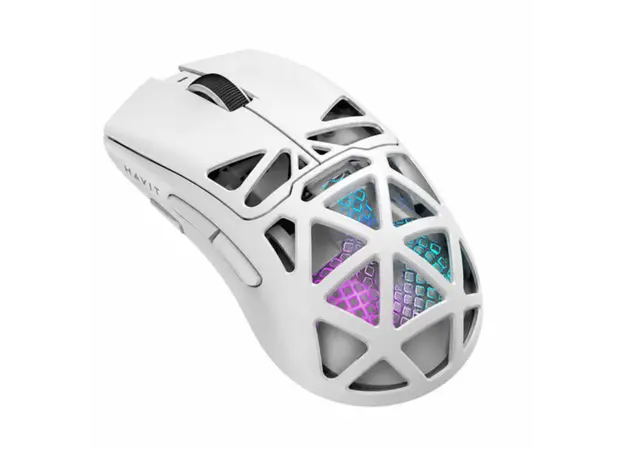 მაუსი Havit Gaming Mouse MS1042WB White, 2 image