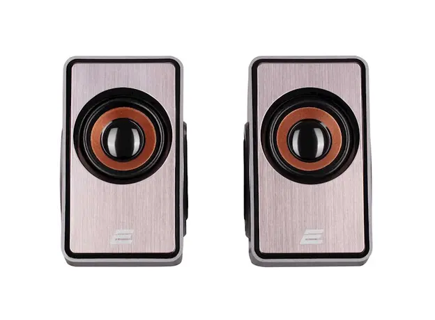 დინამიკი 2E Multimedia speaker  PCS204, 2.0, USB, Silver, 2 image