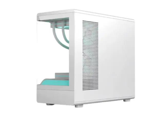Golden Field Lantau Lite 360 Computer Case 6x120mm ARGB Fans Mid Tower White, 5 image