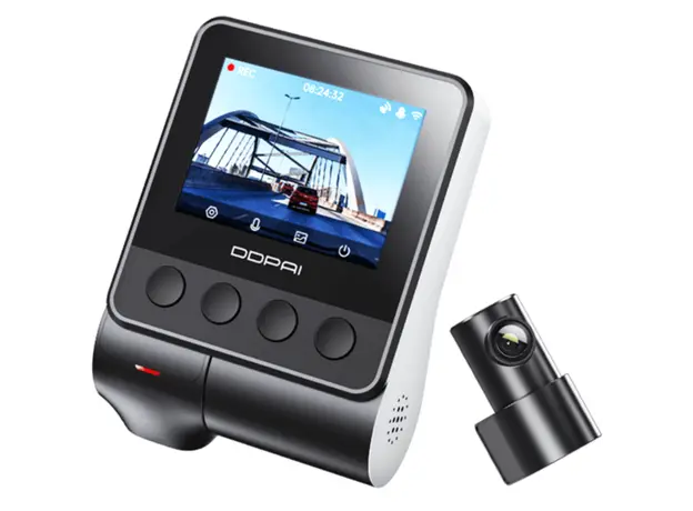 Car video recorder DDPAI Z40 GPS DUAL, 140°, WIFI, GPS, Front and Rear Cam, Black