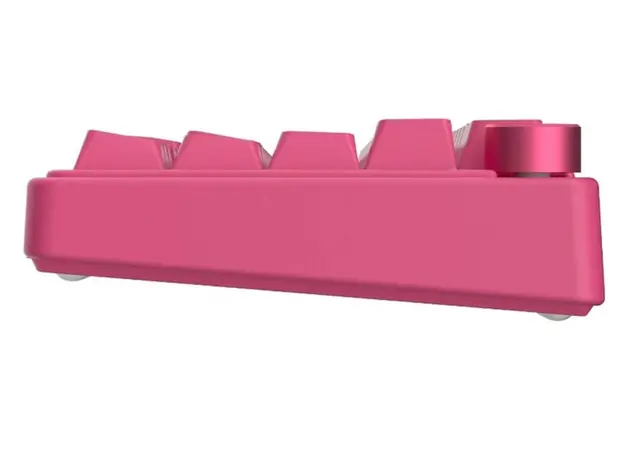 Royal Kludge RKR65-BR-XH RGB Mechanical Keyboard, Cream Switch, Hot Swappable, Wired, USB, Berry Red, 4 image