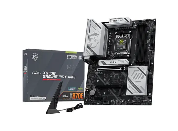 Motherboard MSI MAG X870E GAMING MAX WIFI sAM5 X870E 4xDDR5 M.2 HDMI Wi-Fi BT ATX