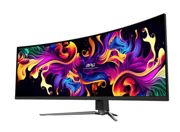 Monitor MSI Monitor 49" MPG 491CQP 2xHDMI, DP, USB-C, 2xUSB, QD-OLED, 5120x1440, 32:9, 144Hz, 0.03ms, sRGB 146%, CURVED, 2 image