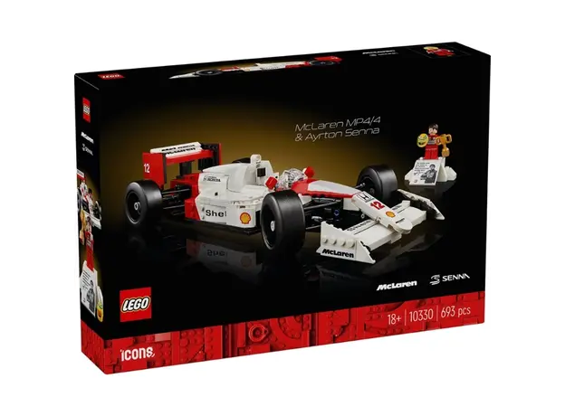 LEGO McLaren MP4/4 & Ayrton Senna