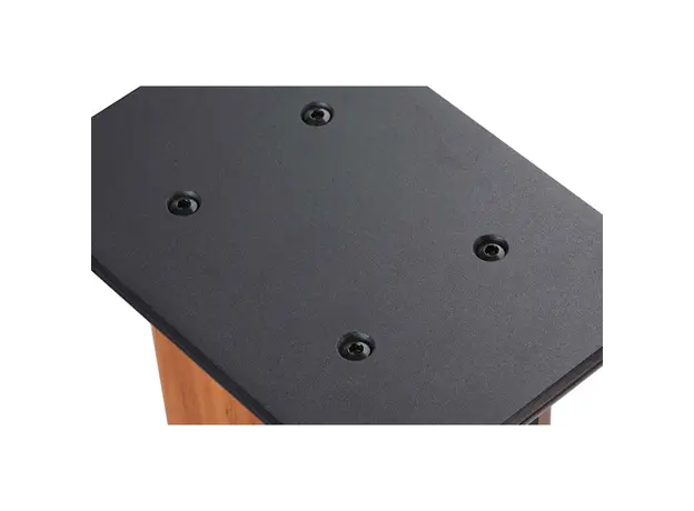 Dynamics Stand Edifier SS02 Wood Grain Speaker Stands for S1000DB / S2000PRO / S1000MKII Hollowed Stands for Optional Sand Filling Tuning - Pair, 5 image