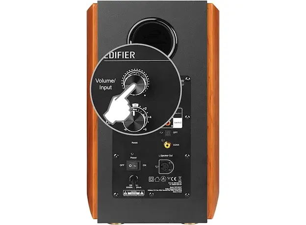 Speaker Edifier S1000W, 120W, Optical, Coaxial, Bluetooth, Wi-Fi, Speaker, Brown, 4 image