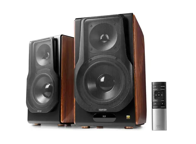 Speaker Edifier S3000MK Ⅱ, 256W, Bluetooth, XLR, Optical, RCA, Coaxial, USB, Speaker, Brown