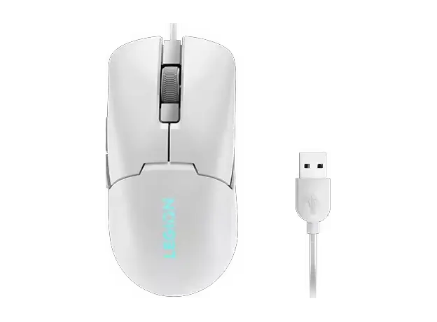 Mouse Lenovo Legion M300s RGB Gaming Mouse (Glacier White)