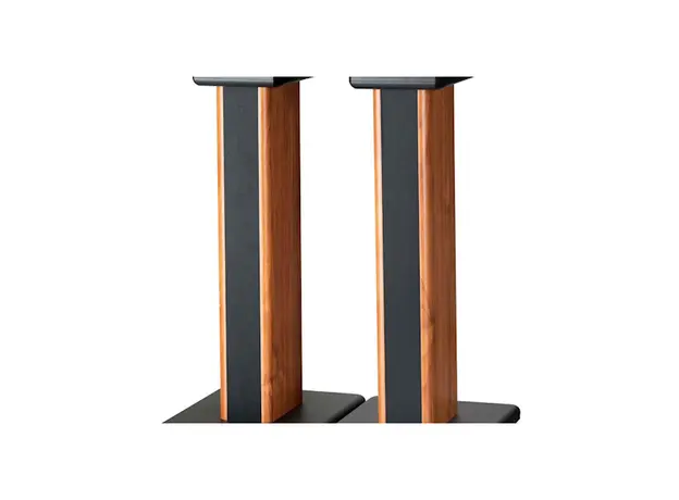 Dynamics Stand Edifier SS02 Wood Grain Speaker Stands for S1000DB / S2000PRO / S1000MKII Hollowed Stands for Optional Sand Filling Tuning - Pair, 3 image