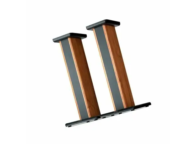 Dynamics Stand Edifier SS02 Wood Grain Speaker Stands for S1000DB / S2000PRO / S1000MKII Hollowed Stands for Optional Sand Filling Tuning - Pair, 2 image