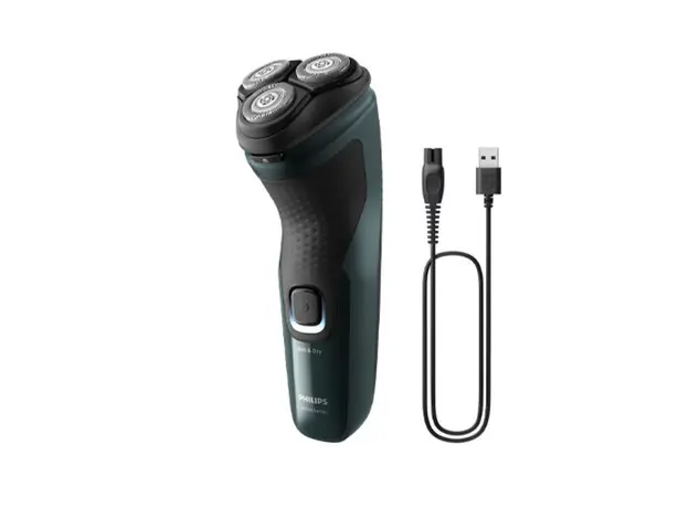წვერსაპარსი Philips Shaver X3002/00 Green, 2 image