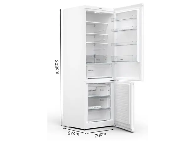 Bosch refrigerator KGN49XWEA, 3 image