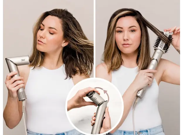 Hair Styler Shark HD426SLEU FlexStyle, 1650W, Hair Styler, Gold, 6 image