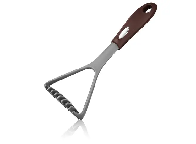 Ardesto Potato masher Gemini, 32.5cm, nylon, grey-brown, 3 image