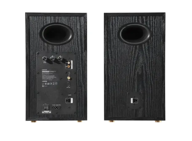 Speaker Edifier R2750DB MKII, 144W, HDMI eARC, Optical, Coaxial, Line In, Bluetooth, Powered Bookshelf Speakers, Black, 3 image